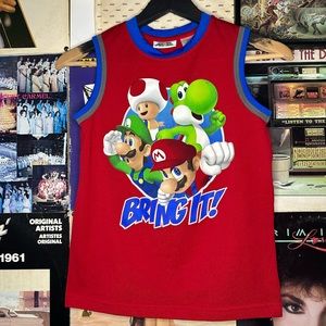 Super Mario Kids Tank Top